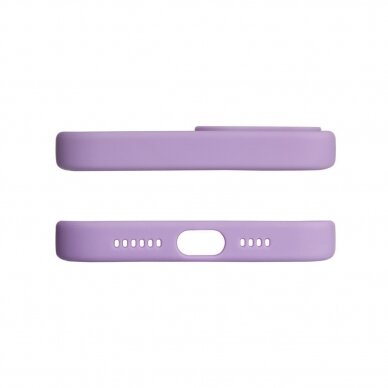 Dėklas Design Case iPhone 12 Pro Gėlėtas, purpurinis 1