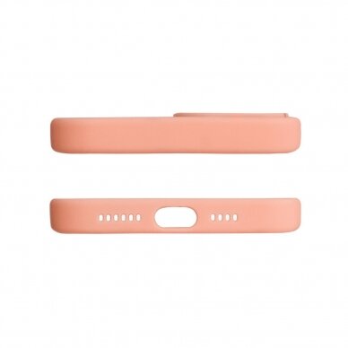 Dėklas Design Case for iPhone 12 Pro Max Gėlėtas, rožinis 1