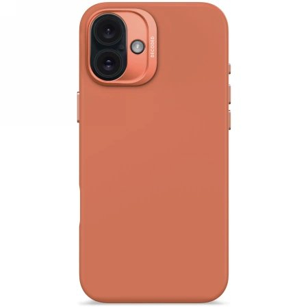 Silikoninis dėklas Decoded AntiMicrobial MagSafe iPhone 16 Plus - Oranžinis Silikoninis dėklas Decoded AntiMicrobial MagSafe iPhone 16 Plus - Oranžinis
