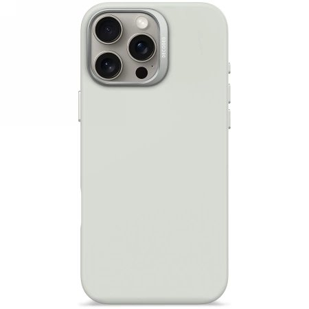 Silikoninis dėklas Decoded AntiMicrobial MagSafe iPhone 16 Pro Max - pilkas Silikoninis dėklas Decoded AntiMicrobial MagSafe iPhone 16 Pro Max - pilkas