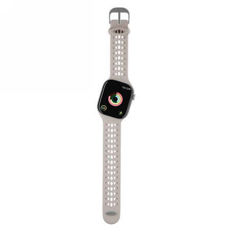 Apple Watch 40 / 41 / 42 mm Decoded Silicone Ares O dirželis – smėlio spalvos 2 Apple Watch 40 / 41 / 42 mm Decoded Silicone Ares O dirželis – smėlio spalvos 2