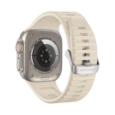 Apple Watch 42 / 44 / 45 / 49 mm Decoded Ultra Traction dirželis – baltas Apple Watch 42 / 44 / 45 / 49 mm Decoded Ultra Traction dirželis – baltas