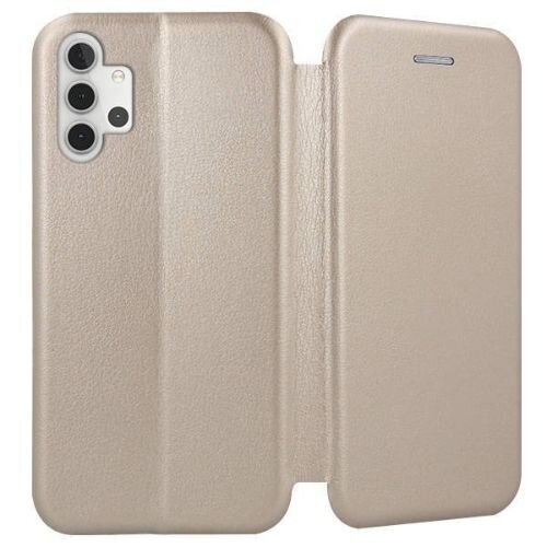 Atverčiamas dėklas Elegant wallet Samsung A325 A32 4G auksinis  1