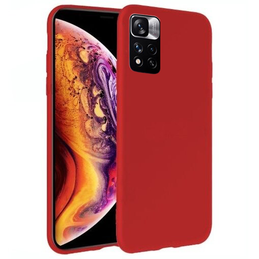 Dėklas Soft silicone by X-level Xiaomi Poco X4 Pro 5G raudonas