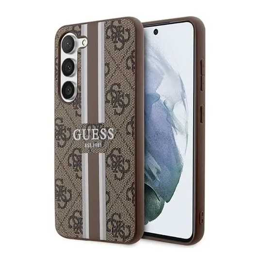 Dėklas Guess GUHCS23SP4RPSW Samsung Galaxy S23 Rudas Dėklas Guess GUHCS23SP4RPSW Samsung Galaxy S23 Rudas