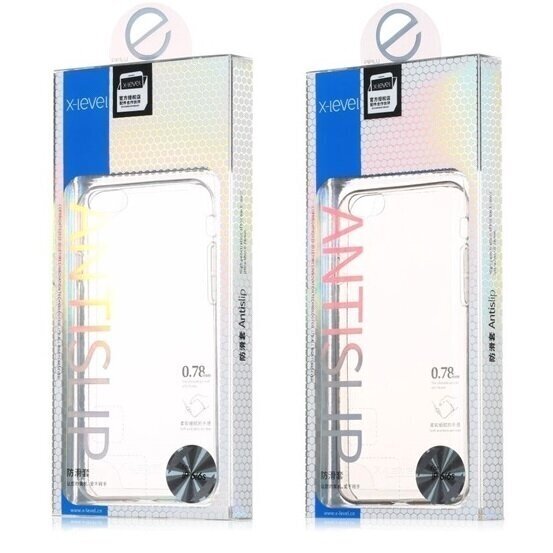 Dėklas X-Level Antislip/O2 Huawei P30 Skaidrus 2 Dėklas X-Level Antislip/O2 Huawei P30 Skaidrus 2