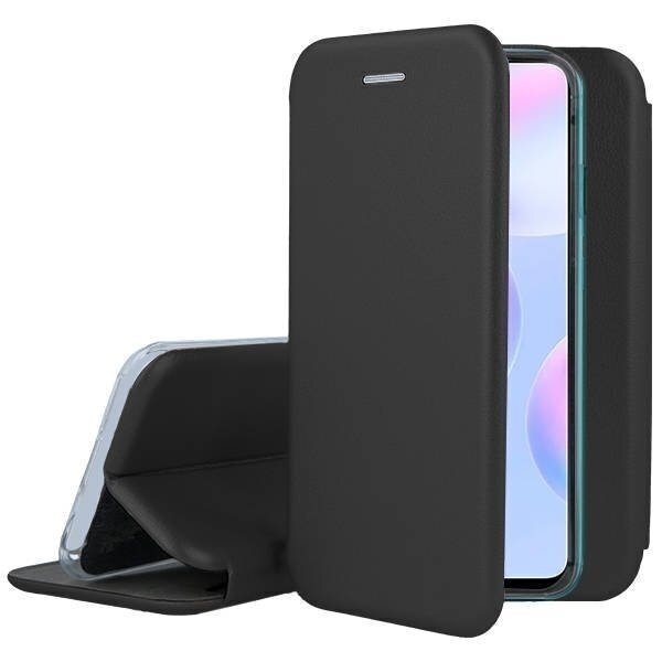 Dėklas Elegant wallet Samsung A135 A13 4G juodas