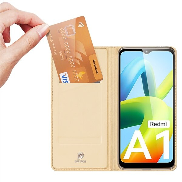 Atverčiamas dėklas Dux Ducis Skin Pro Xiaomi Redmi A1 juodas 1 Atverčiamas dėklas Dux Ducis Skin Pro Xiaomi Redmi A1 juodas 1