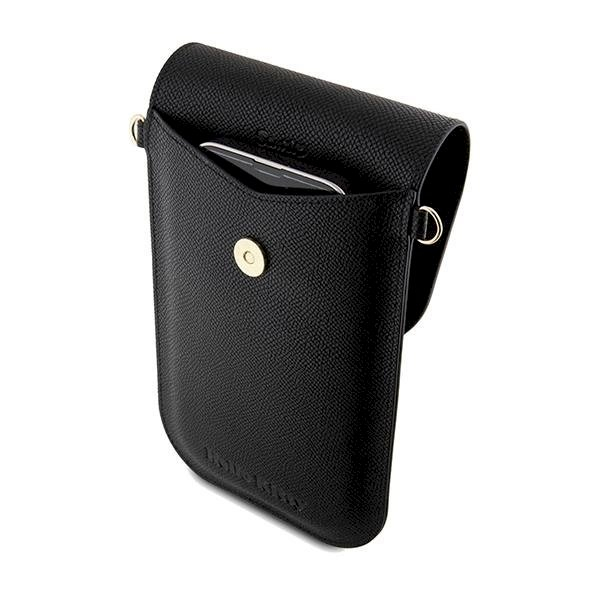 Dėklas Hello Kitty Leather Metal Logo Chain bag - Juodas 2 Dėklas Hello Kitty Leather Metal Logo Chain bag - Juodas 2