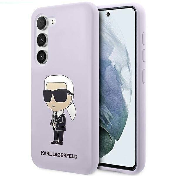 Dėklas Karl Lagerfeld KLHCS23MSNIKBCU Samsung Galaxy S23 Plus Violetinis Dėklas Karl Lagerfeld KLHCS23MSNIKBCU Samsung Galaxy S23 Plus Violetinis