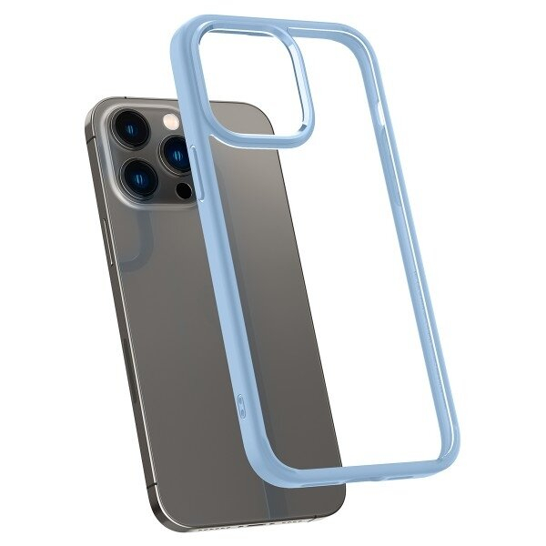 Dėklas Spigen Crystal Hybrid, navy Mėlynas - iPhone 15 Plus 1 Dėklas Spigen Crystal Hybrid, navy Mėlynas - iPhone 15 Plus 1