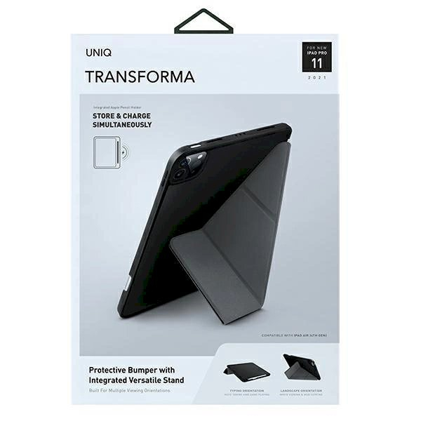 Dėklas Uniq etui Transforma iPad Pro 11" (2021) Antimicrobial /ebony Juodas 5 Dėklas Uniq etui Transforma iPad Pro 11" (2021) Antimicrobial /ebony Juodas 5