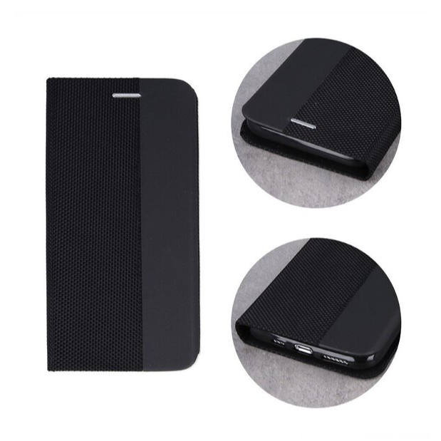 Dėklas Book Sensitve Samsung S711 S23 FE juodas CGX0091 1 Dėklas Book Sensitve Samsung S711 S23 FE juodas CGX0091 1