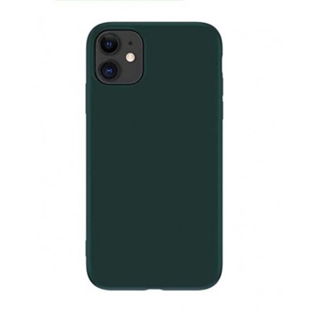 Dėklas Soft silicone by X-level Apple iPhone X/XS tamsiai žalias 1 Dėklas Soft silicone by X-level Apple iPhone X/XS tamsiai žalias 1