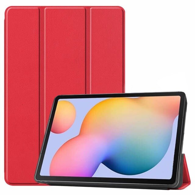 Dėklas Smart Leather Lenovo Tab M10 Plus X606 10.3 raudonas Dėklas Smart Leather Lenovo Tab M10 Plus X606 10.3 raudonas