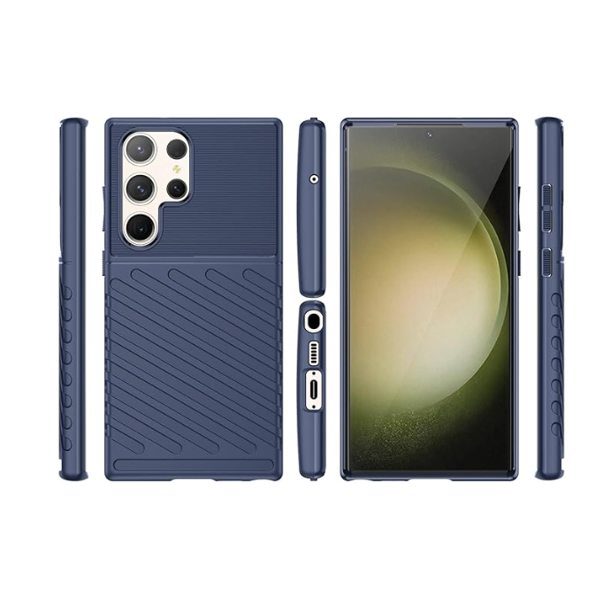 Dėklas Thunder Case Samsung Galaxy S23 Ultra mėlynas 1 Dėklas Thunder Case Samsung Galaxy S23 Ultra mėlynas 1