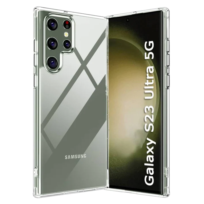 Dėklas X-Level Space II Samsung S918 S23 Ultra 5G skaidrus Dėklas X-Level Space II Samsung S918 S23 Ultra 5G skaidrus