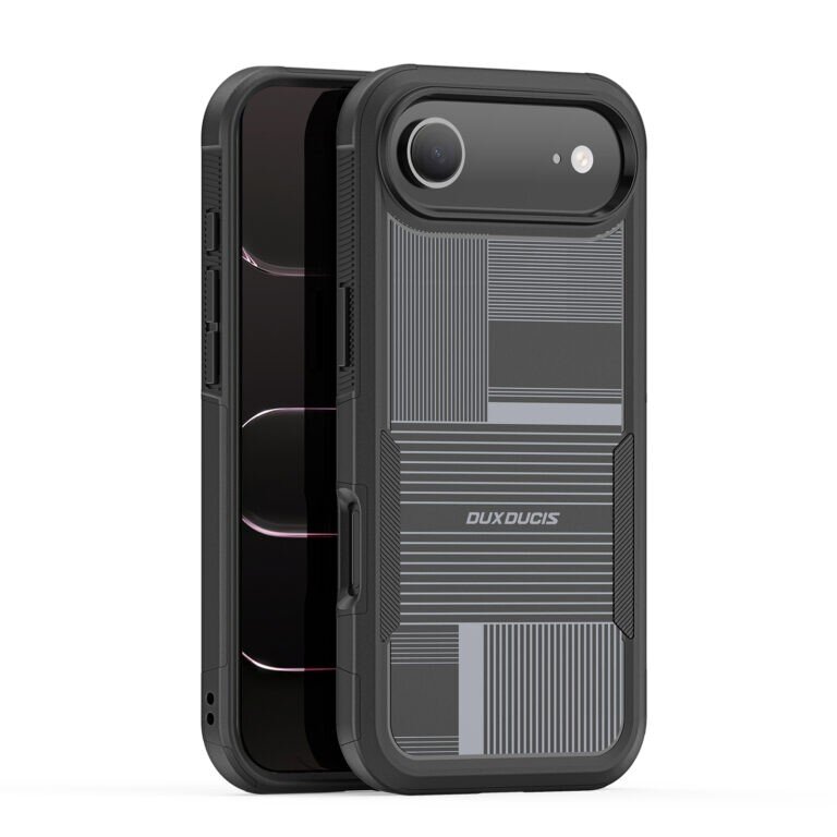 iPhone Air Dux Ducis Shld dėklas – juodas (Umbra Pattern)