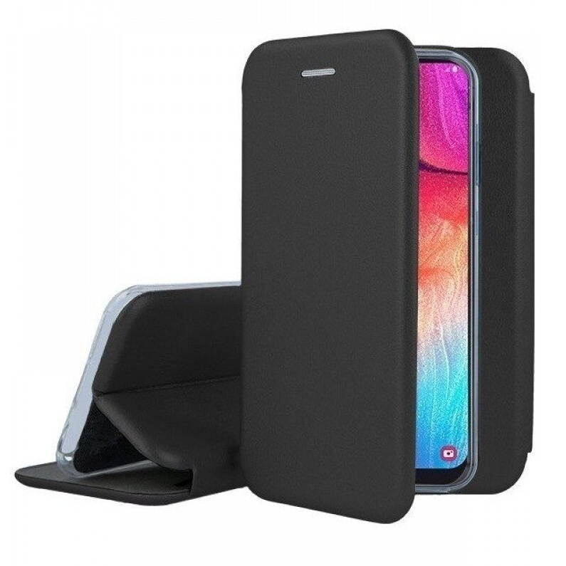 Dėklas Book Elegance Samsung A505 A50/A507 A50S/A307 A30S Juodas Dėklas Book Elegance Samsung A505 A50/A507 A50S/A307 A30S Juodas