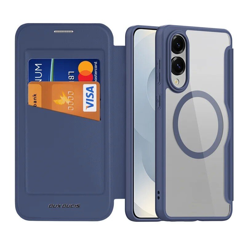 Dėklas Dux Ducis Skin X Pro skirtas Samsung S937 S25 Edge mėlynas 1