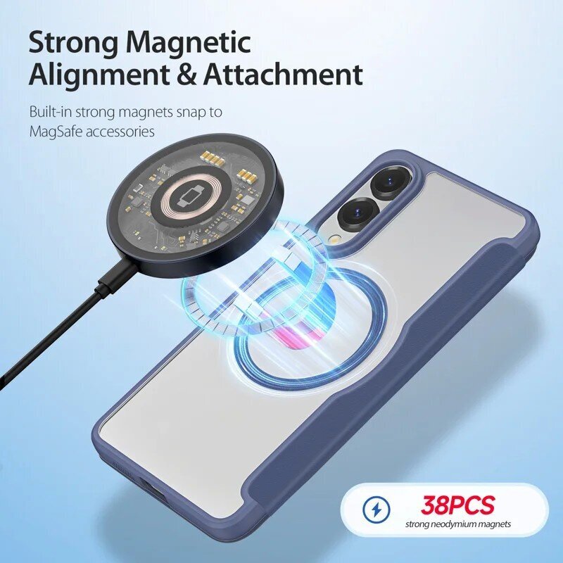 Dėklas Dux Ducis Skin X Pro skirtas Samsung S937 S25 Edge mėlynas 2 Dėklas Dux Ducis Skin X Pro skirtas Samsung S937 S25 Edge mėlynas 2