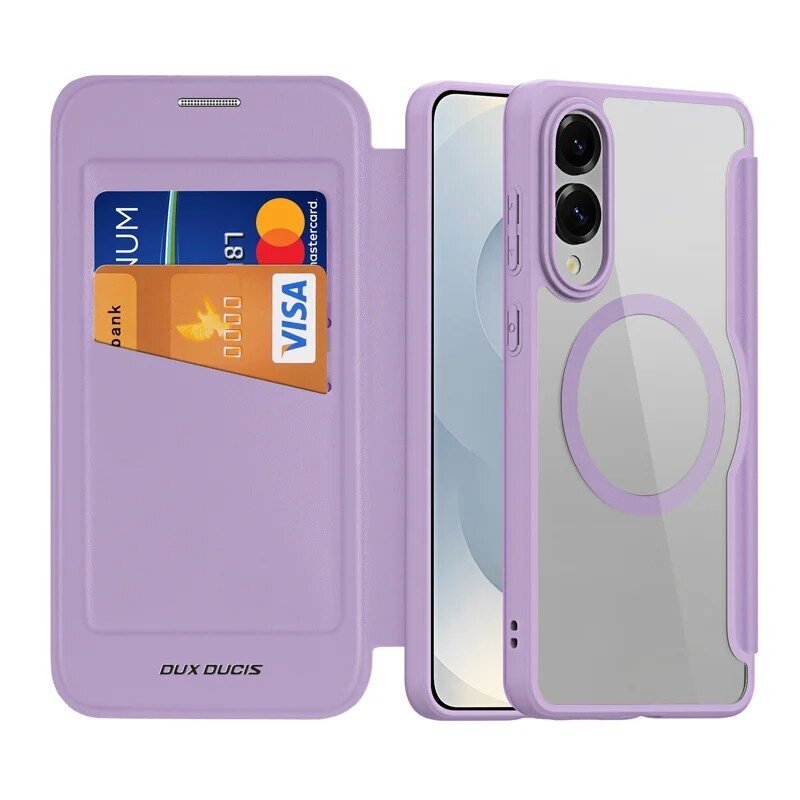 Dėklas Dux Ducis Skin X Pro skirtas Samsung S937 S25 Edge violetinis 2 Dėklas Dux Ducis Skin X Pro skirtas Samsung S937 S25 Edge violetinis 2