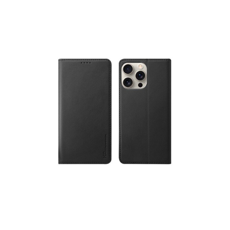 Samsung A125 A12/M127 M12 dėklas HDD Magnetic Wallet Case juodas