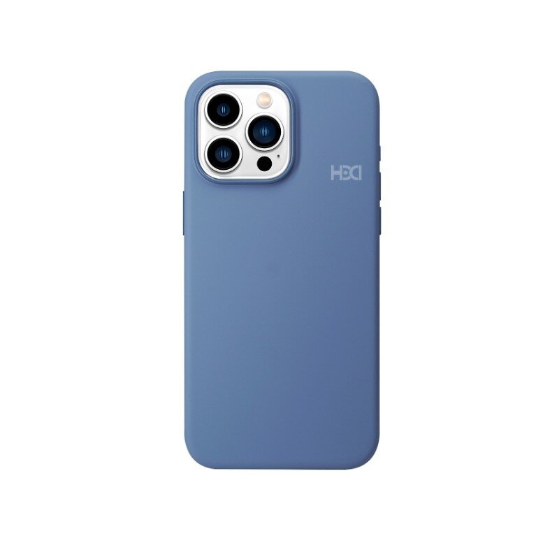 iPhone 12 / 12 Pro HDD Silicone MagSafe dėklas – tamsiai mėlynas