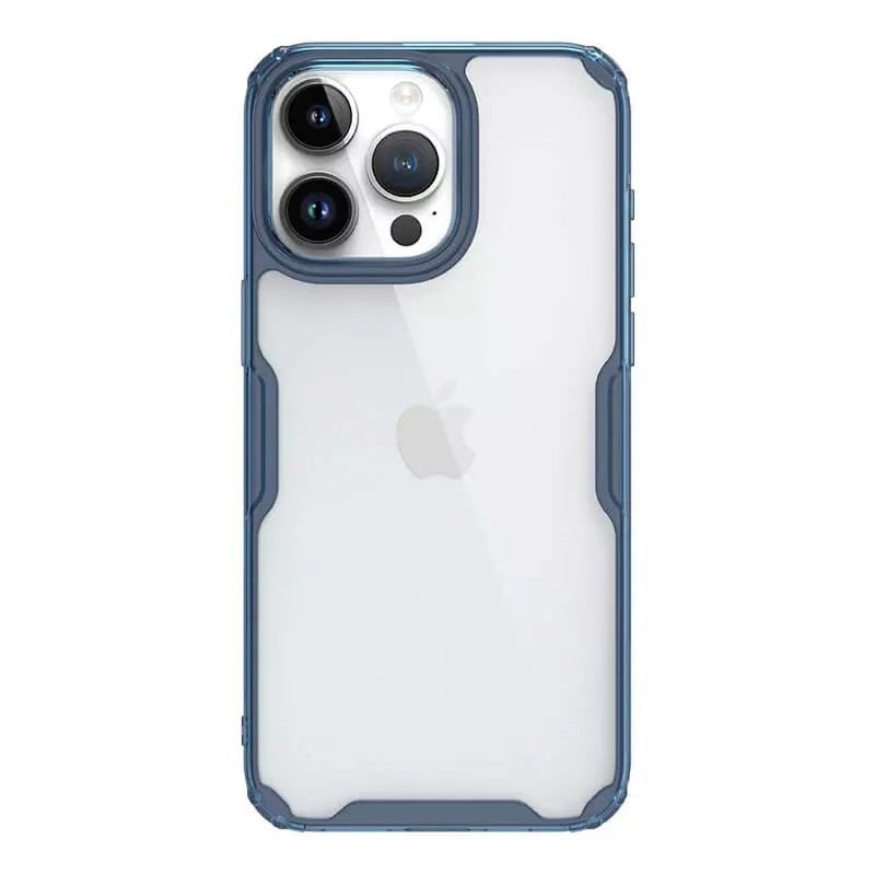 Dėklas Nillkin Nature TPU Pro Apple iPhone 15 Plus mėlynas Dėklas Nillkin Nature TPU Pro Apple iPhone 15 Plus mėlynas