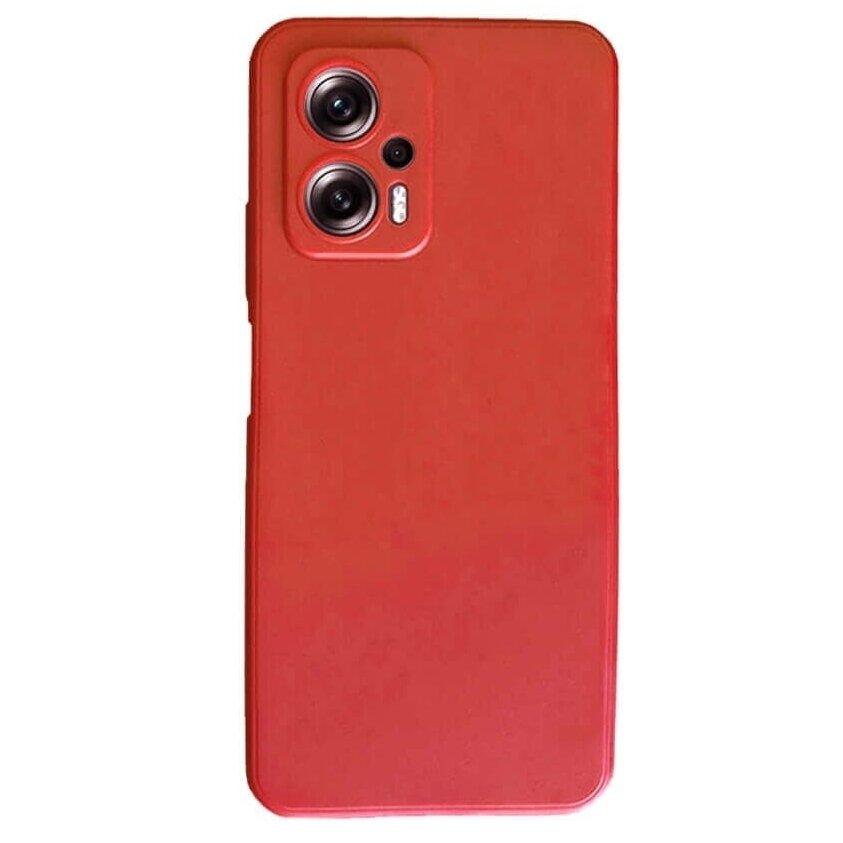 Dėklas Soft silicone by X-level Xiaomi Redmi Note 11T Pro/Redmi Note 11T Pro+ 5G raudonas 1