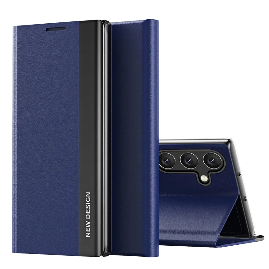 Dėklas New Sleep Case Samsung Galaxy A14 Mėlynas Dėklas New Sleep Case Samsung Galaxy A14 Mėlynas