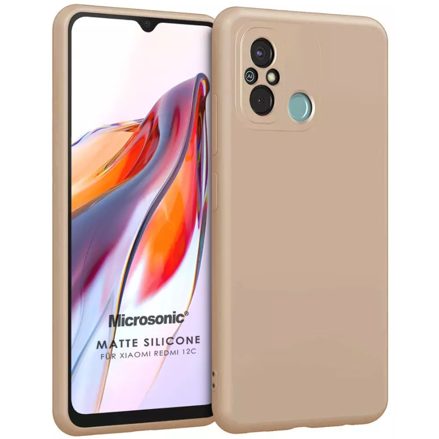 Dėklas X-Level Slim Guard Xiaomi Redmi 11A/12C/Poco C55 auksinis Dėklas X-Level Slim Guard Xiaomi Redmi 11A/12C/Poco C55 auksinis