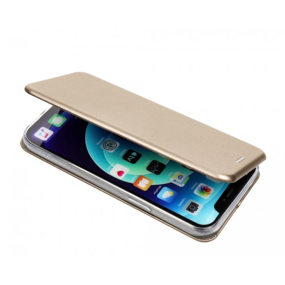 Atverčiamas dėklas Elegant wallet Samsung A325 A32 4G auksinis 3 Atverčiamas dėklas Elegant wallet Samsung A325 A32 4G auksinis 3