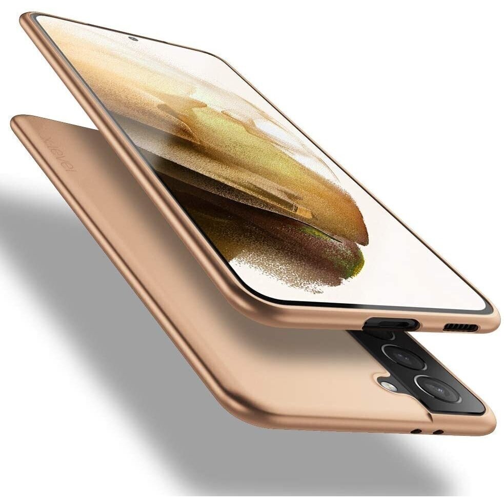 Dėklas X-Level Slim Guard Samsung S21 FE auksinis