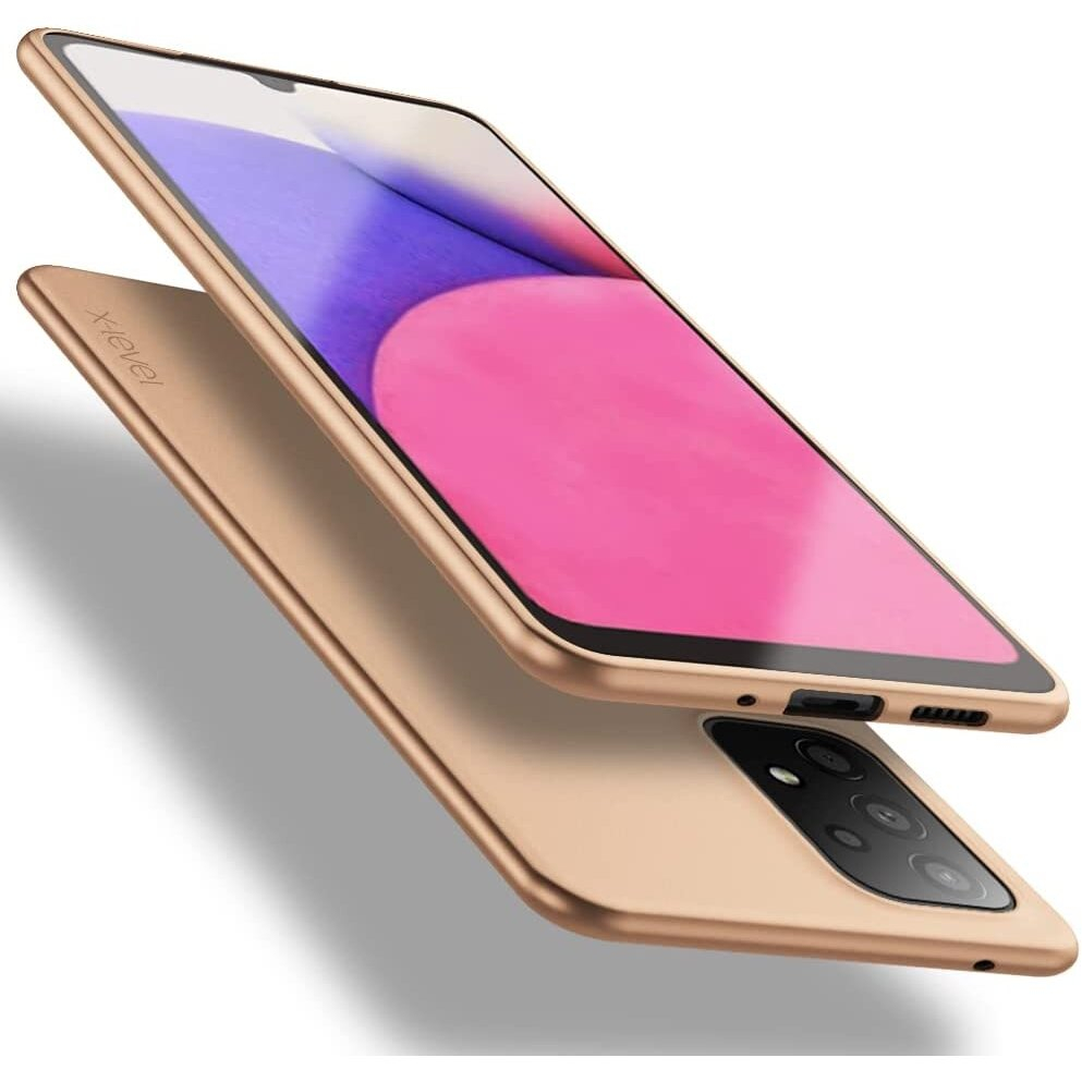 Dėklas X-Level Slim Guard Samsung A235 A23 4G/A236 A23 5G auksinis Dėklas X-Level Slim Guard Samsung A235 A23 4G/A236 A23 5G auksinis