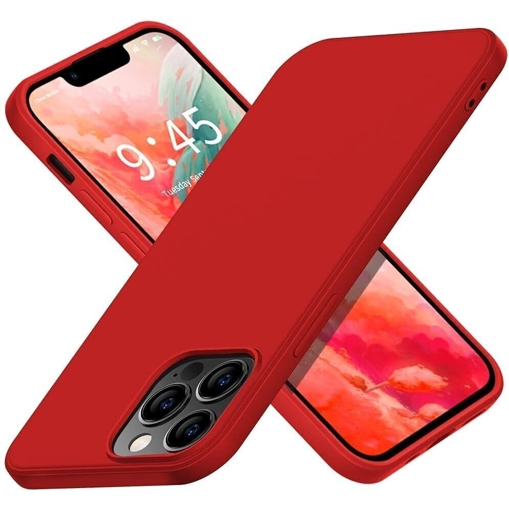 Dėklas Soft silicone by X-level Apple iPhone 13 Pro raudonas