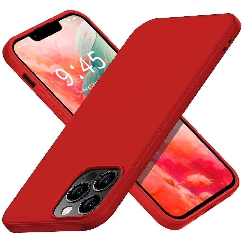 Dėklas Soft silicone by X-level Apple iPhone 14 Pro Max raudonas