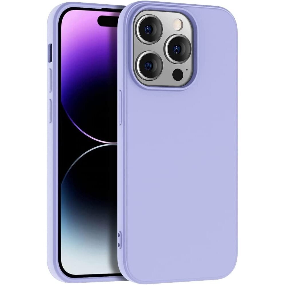 Dėklas Soft silicone by X-level Apple iPhone 14 Pro Max violetinis Dėklas Soft silicone by X-level Apple iPhone 14 Pro Max violetinis