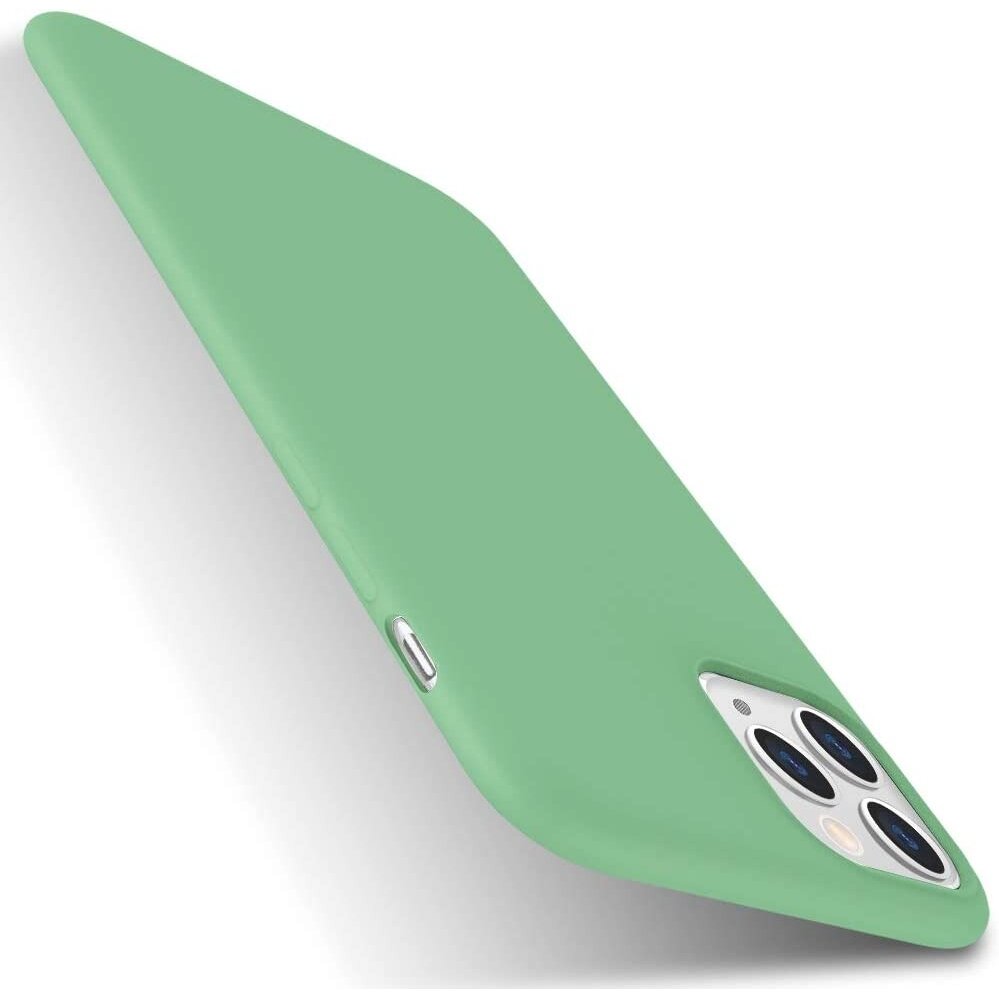 Silikonins Dėklas Soft silicone by X-level Apple iPhone 15 matcha žalias Silikonins Dėklas Soft silicone by X-level Apple iPhone 15 matcha žalias