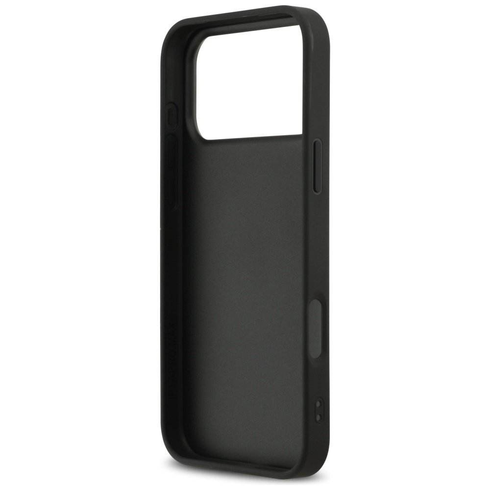 iPhone 17 Pro Max DKNY Repeat Texture Pattern with Tonal Stripe dėklas – juodas 6