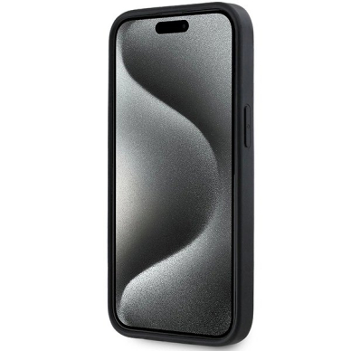 Dėklas DKNY 3D Rubber Repeat Pattern iPhone 15 Plus - Juodas 4 Dėklas DKNY 3D Rubber Repeat Pattern iPhone 15 Plus - Juodas 4