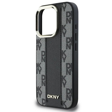 Dėklas DKNY Checkered Pattern Magsafe iPhone 16 Pro - Juodas 5 Dėklas DKNY Checkered Pattern Magsafe iPhone 16 Pro - Juodas 5