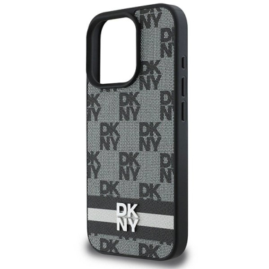 Dėklas DKNY Checkered Pattern Printed Stripes iPhone 16 Pro Max - Juodas 5 Dėklas DKNY Checkered Pattern Printed Stripes iPhone 16 Pro Max - Juodas 5