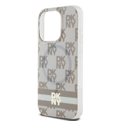 Dėklas DKNY IML Checkered Mono PatternPrinted Stripes MagSafeiPhone 15 Pro - Smėlinis 5 Dėklas DKNY IML Checkered Mono PatternPrinted Stripes MagSafeiPhone 15 Pro - Smėlinis 5