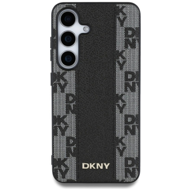 DKNY odinis dėklas su MagSafe Samsung Galaxy S25 - juodas 2 DKNY odinis dėklas su MagSafe Samsung Galaxy S25 - juodas 2