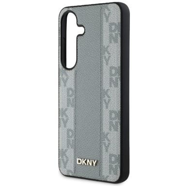 DKNY odinis dėklas su MagSafe Samsung Galaxy S25 - taupe (pilkai rudas) 5