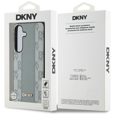 DKNY odinis dėklas su MagSafe Samsung Galaxy S25 - taupe (pilkai rudas) 7