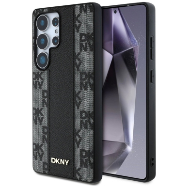 DKNY odinis dėklas su MagSafe Samsung Galaxy S25 Ultra - juodas