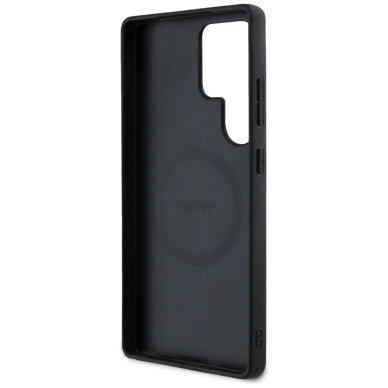 Samsung Galaxy S25 Ultra – DKNY odinis Checkered Pattern MagSafe dėklas - Pilkas 6