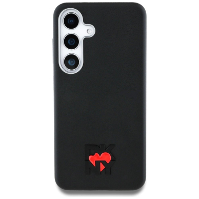 DKNY Odinis Heart of NY Dėklas skirtas Samsung Galaxy S25 - Juodas 2